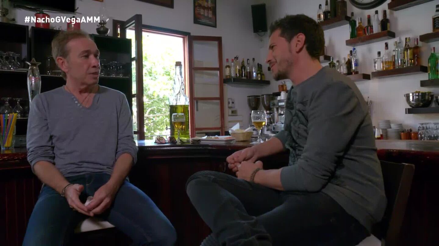 Nacho Garc&iacute;a Vega, junto a David DeMar&iacute;a