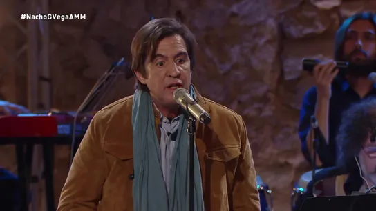 El cantante Manolo Tena, en A mi manera El cantante Manolo Tena, en A mi manera