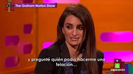 Penélope Cruz, en la BBC Penélope Cruz, en la BBC