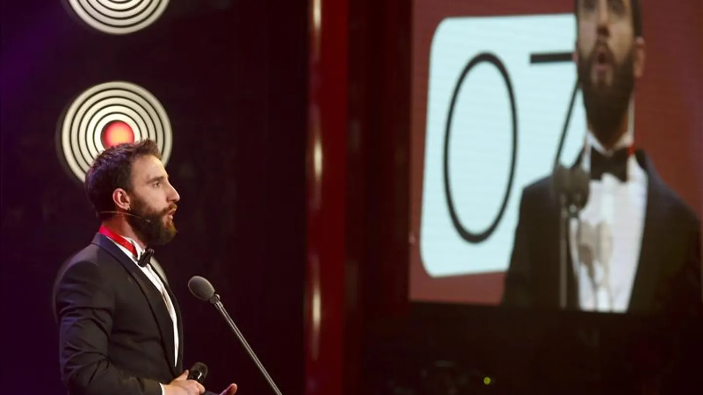 Dani Rovira, durante la presentación de la gala de los Goya Dani Rovira, durante la presentación de la gala de los Goya