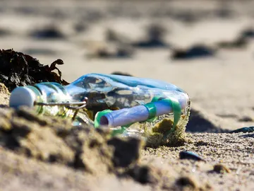 Mensaje en una botella Mensaje en una botella