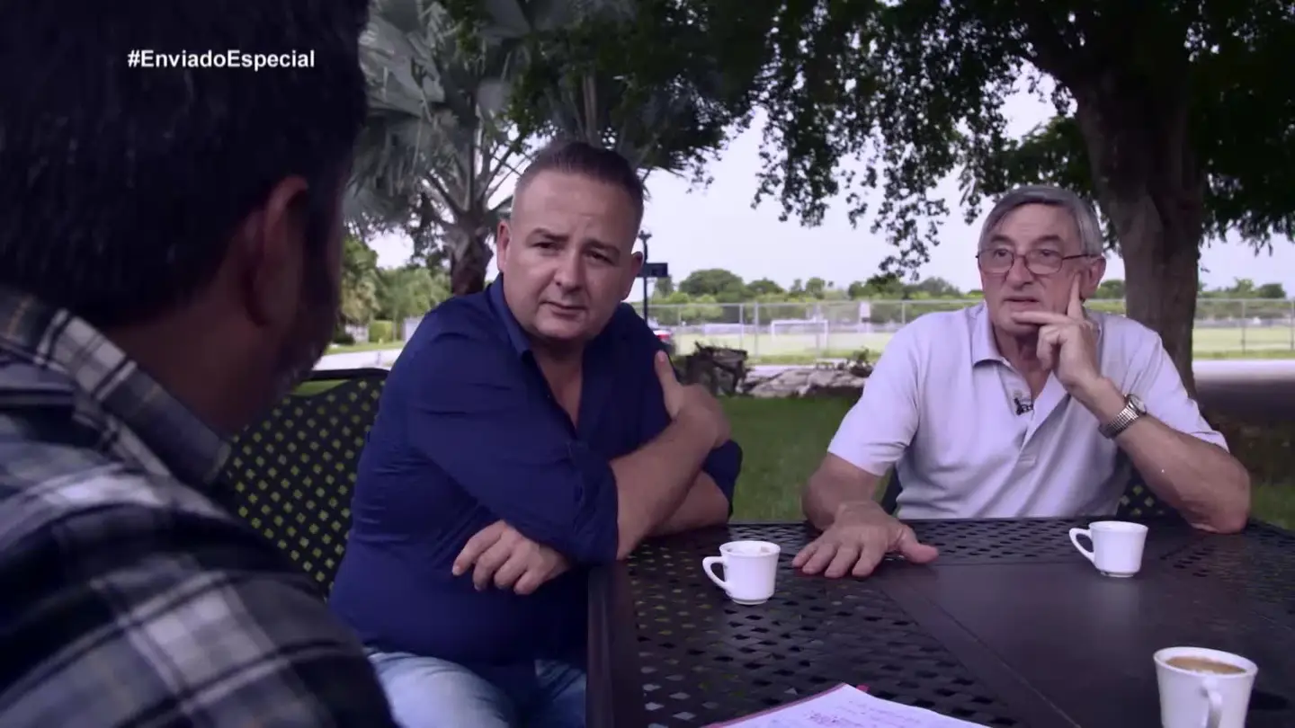Cándido y Javier, padre y primo de Pablo Ibar Cándido y Javier, padre y primo de Pablo Ibar
