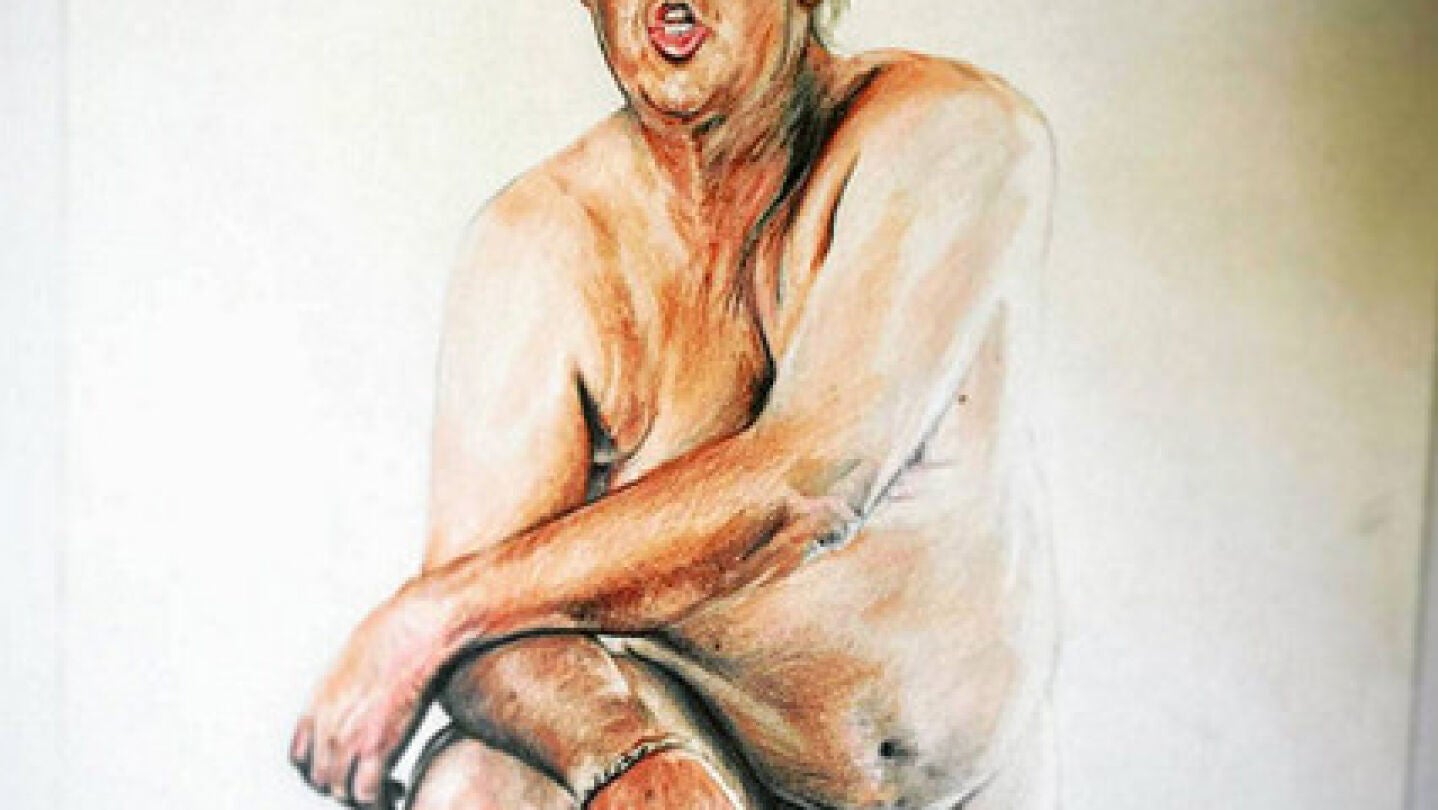 Retrato de Donald Trump
