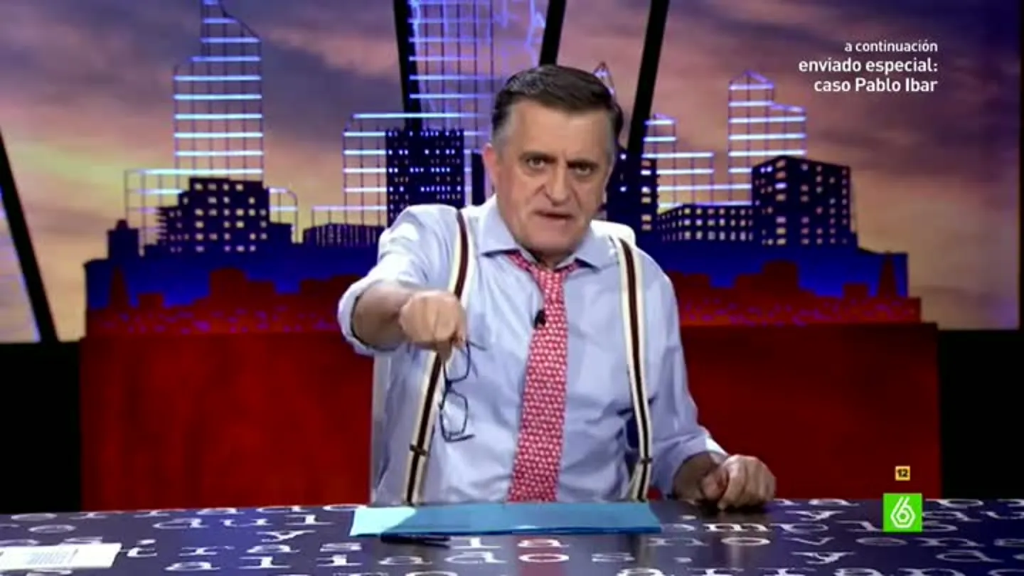 El Gran Wyoming, en El Intermedio El Gran Wyoming, en El Intermedio