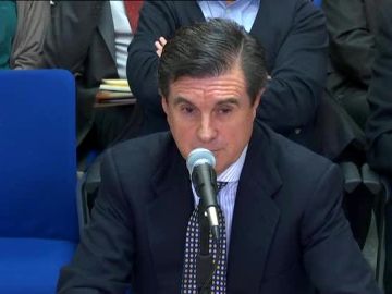 Jaume Matas declarando en el juicio del caso Nóos Jaume Matas declarando en el juicio del caso Nóos