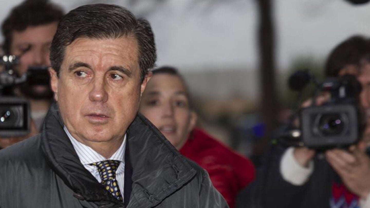 Jaume Matas llega a los juzgados de Palma