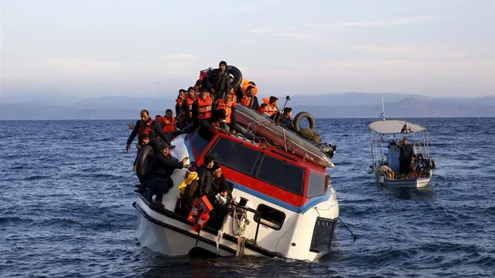 Imágenes de los naufragios de refugiados en el mar Egeo Imágenes de los naufragios de refugiados en el mar Egeo
