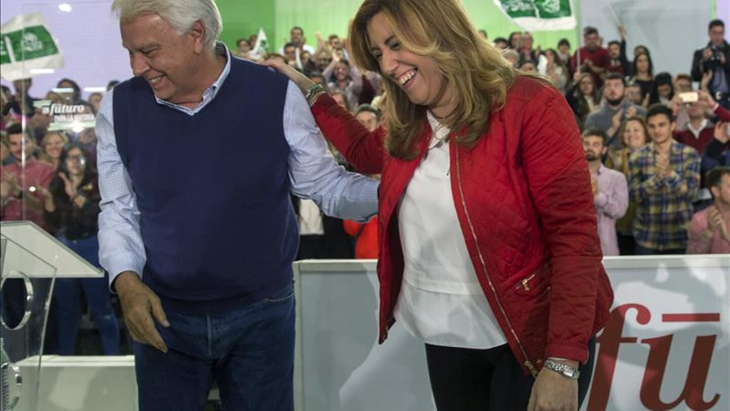 Felipe Gonz&aacute;lez y Susana D&iacute;az