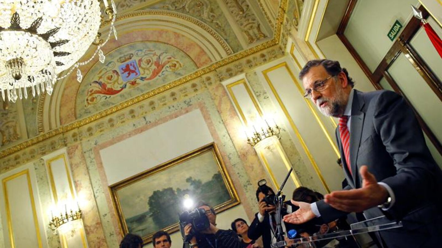 El presidente del Gobierno en funciones, Mariano Rajoy