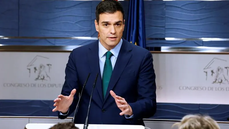 El líder del PSOE, Pedro Sánchez