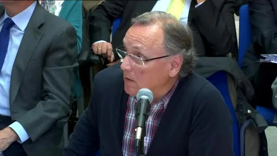 Tejeiro declarando en el juicio de Nóos Tejeiro declarando en el juicio de Nóos