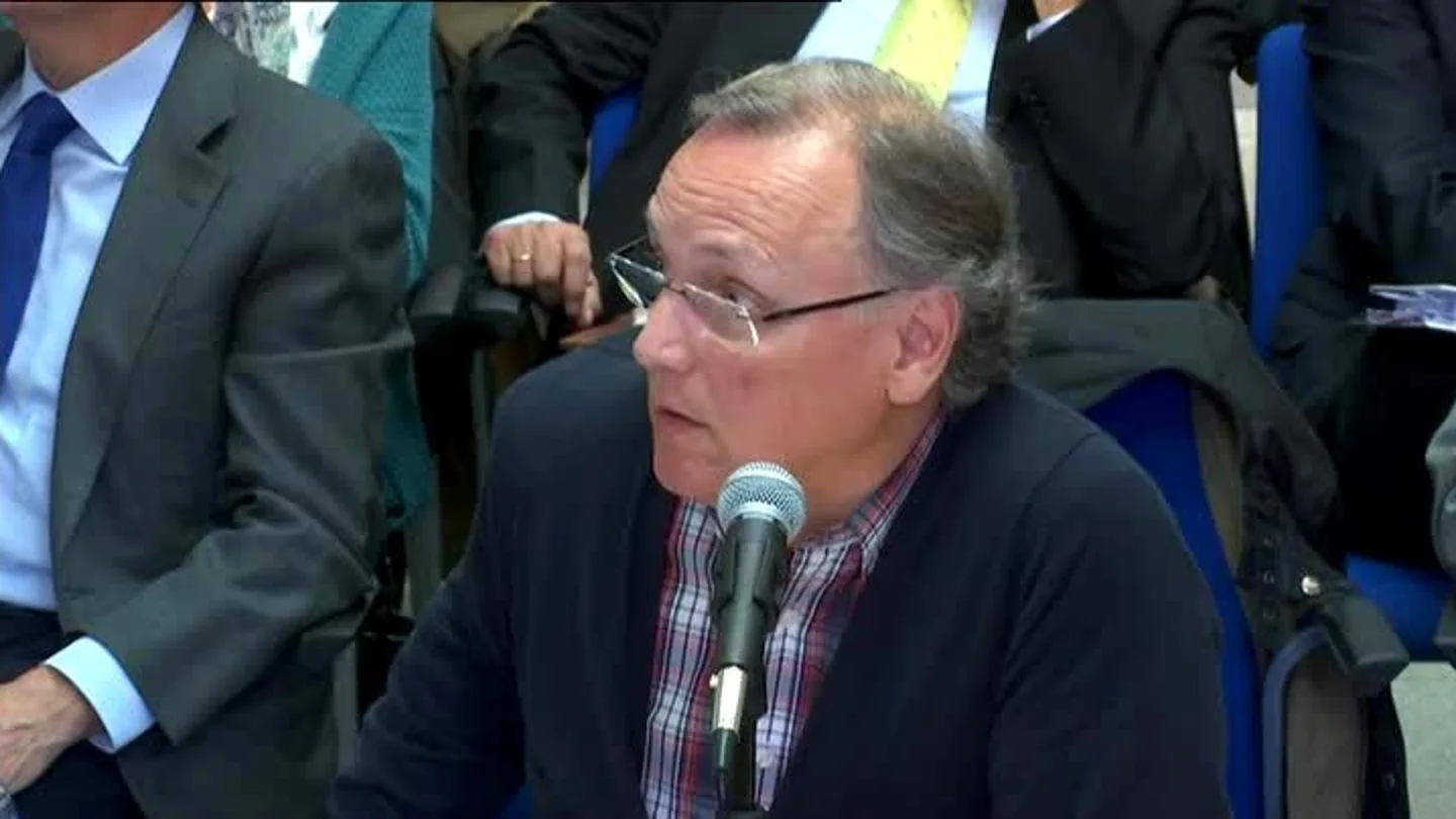 Tejeiro declarando en el juicio de Nóos Tejeiro declarando en el juicio de Nóos