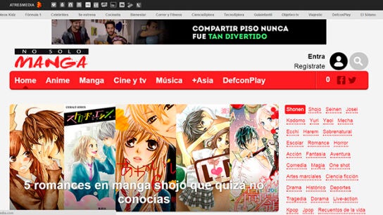 nosolomanga.com, el nuevo vertical de cultura asi&aacute;tica de Atresmedia