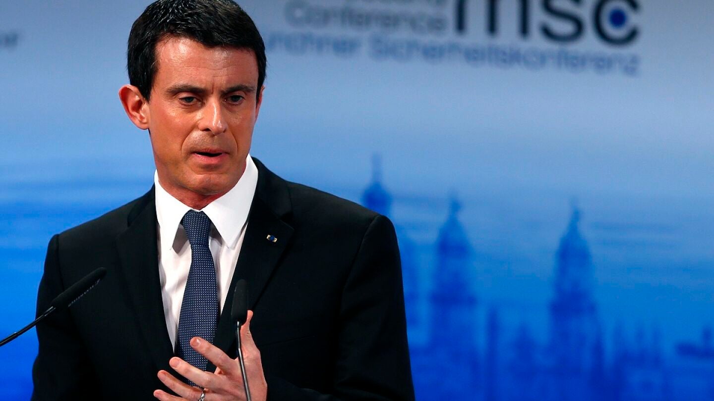 Manuel Valls, primer ministro de Francia