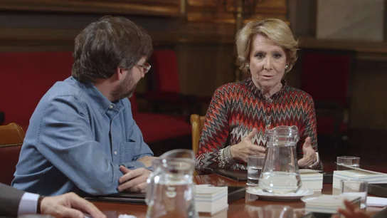 Jordi Évole y Esperanza Aguirre Jordi Évole y Esperanza Aguirre