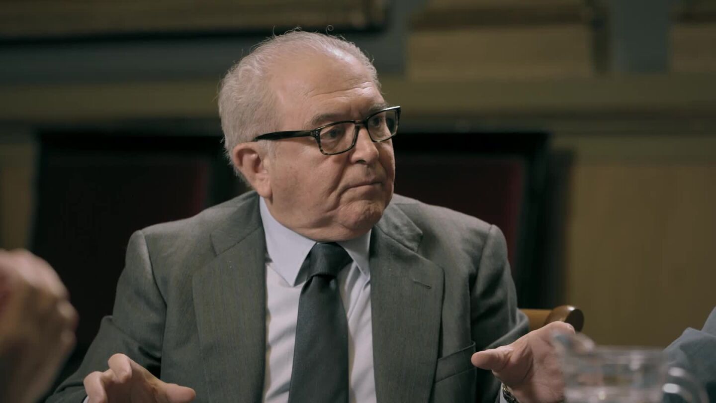Eduardo Serra, en el Consejo de Exministros de Salvados