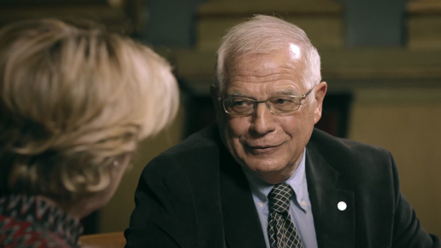 Josep Borrell, en el Consejo de Exministros de Salvados