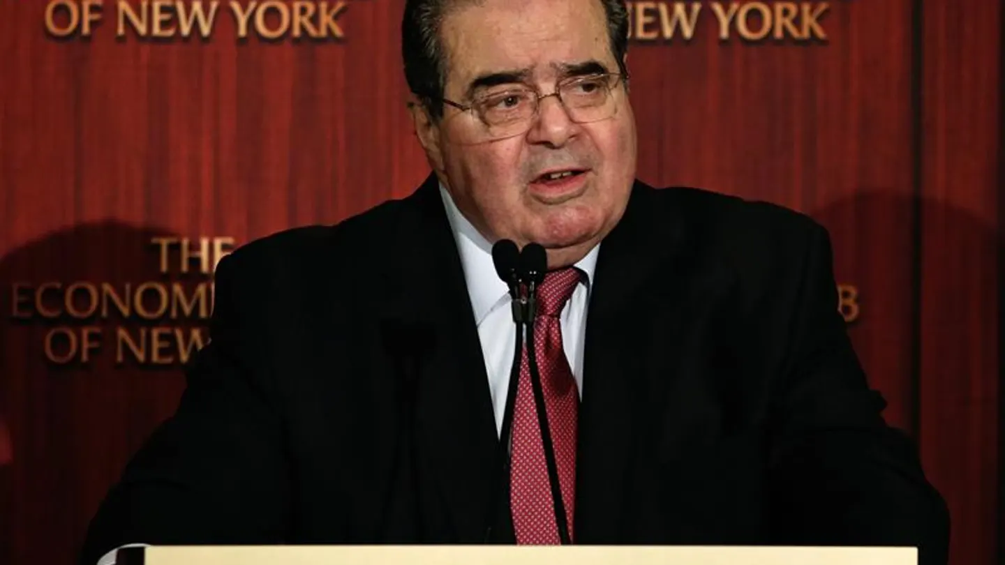 El conservador Antonin Scalia, juez del Tribunal Supremo El conservador Antonin Scalia, juez del Tribunal Supremo