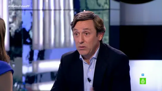 Rafael Hernando, portavoz del PP en el Congreso, en El Objetivo Rafael Hernando, portavoz del PP en el Congreso, en El Objetivo