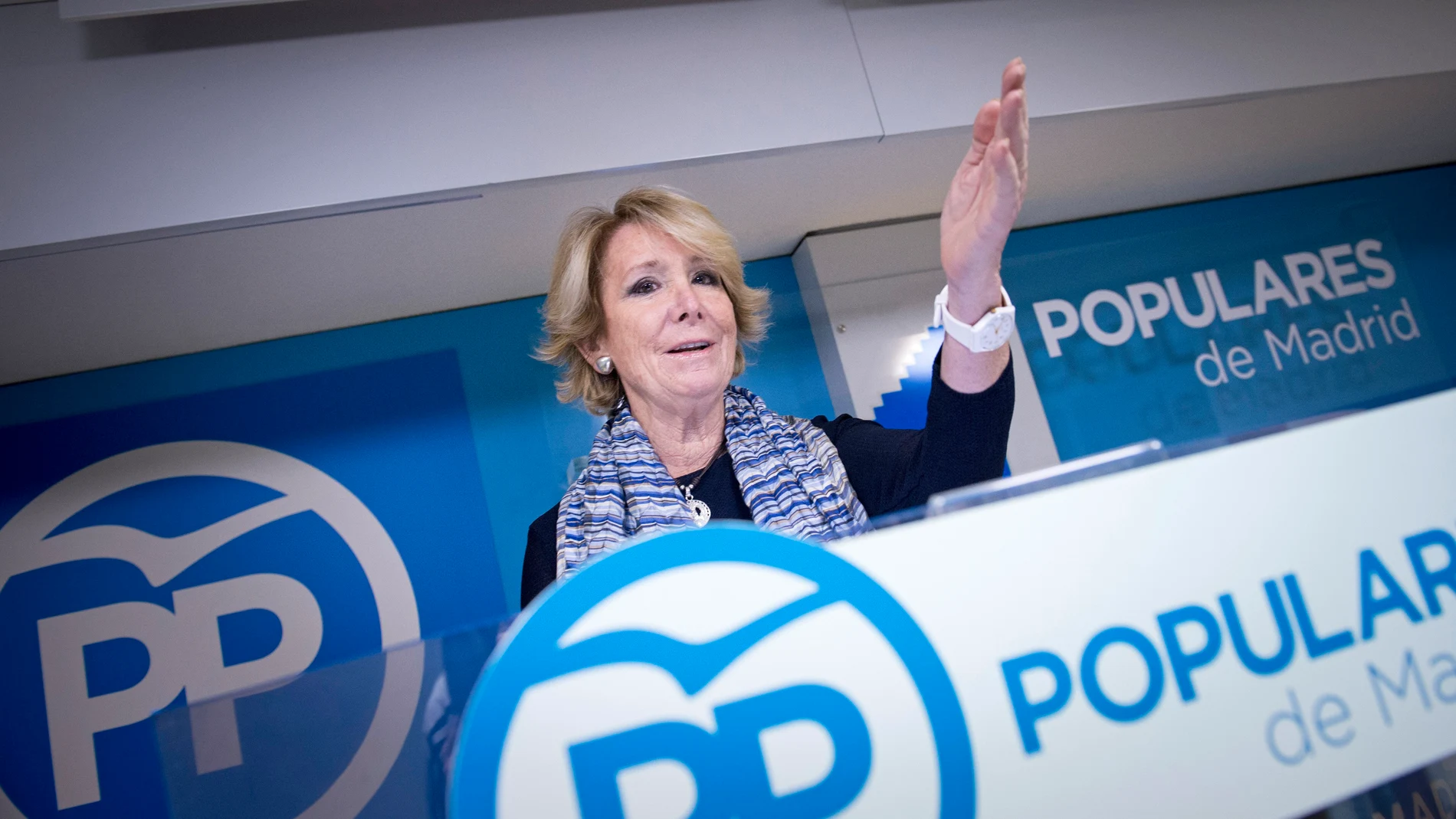 Esperanza Aguirre, expresidenta del PP de Madrid