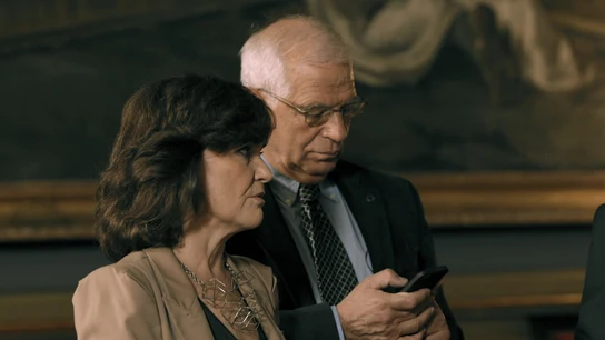 Carmen Calvo y Josep Borrell Carmen Calvo y Josep Borrell