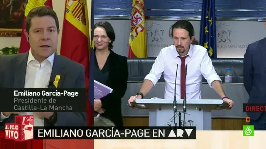 Emiliano García Page, presidente de Castilla-La Mancha Emiliano García Page, presidente de Castilla-La Mancha