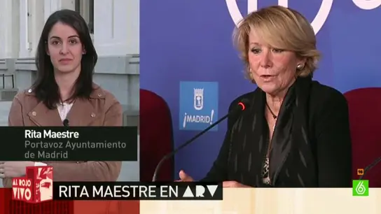 Rita Maestre, portavoz del Ayuntamiento de Madrid Rita Maestre, portavoz del Ayuntamiento de Madrid