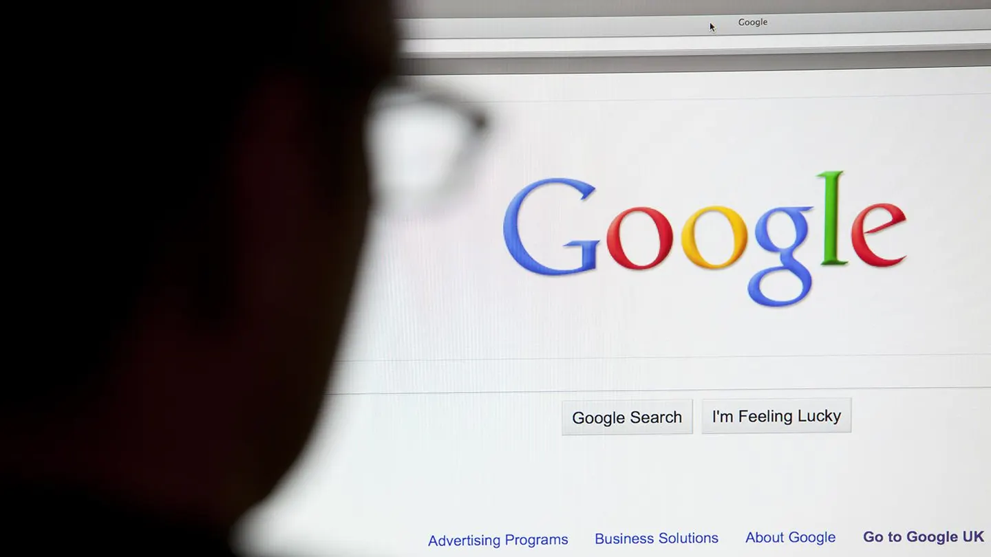 Imagen de un usuario del buscador Google Imagen de un usuario del buscador Google