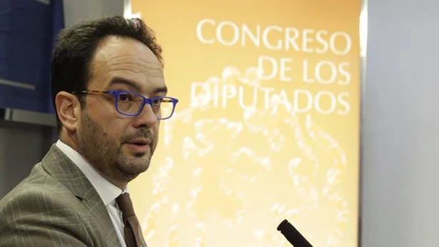 Antonio Hernando en el Congreso de los Diputados