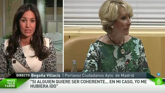 Bego&ntilde;a Villac&iacute;s, portavoz de C's en el Ayuntamiento de Madrid