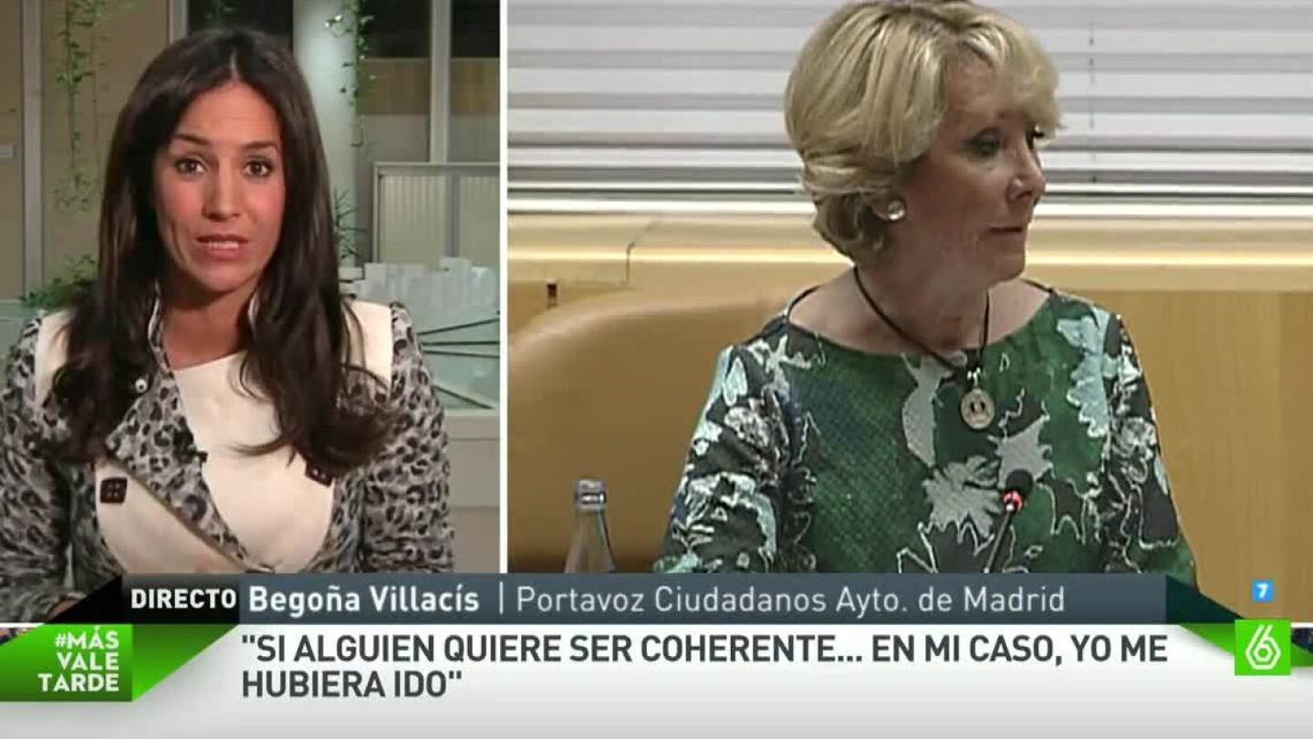 Bego&ntilde;a Villac&iacute;s, portavoz de C's en el Ayuntamiento de Madrid