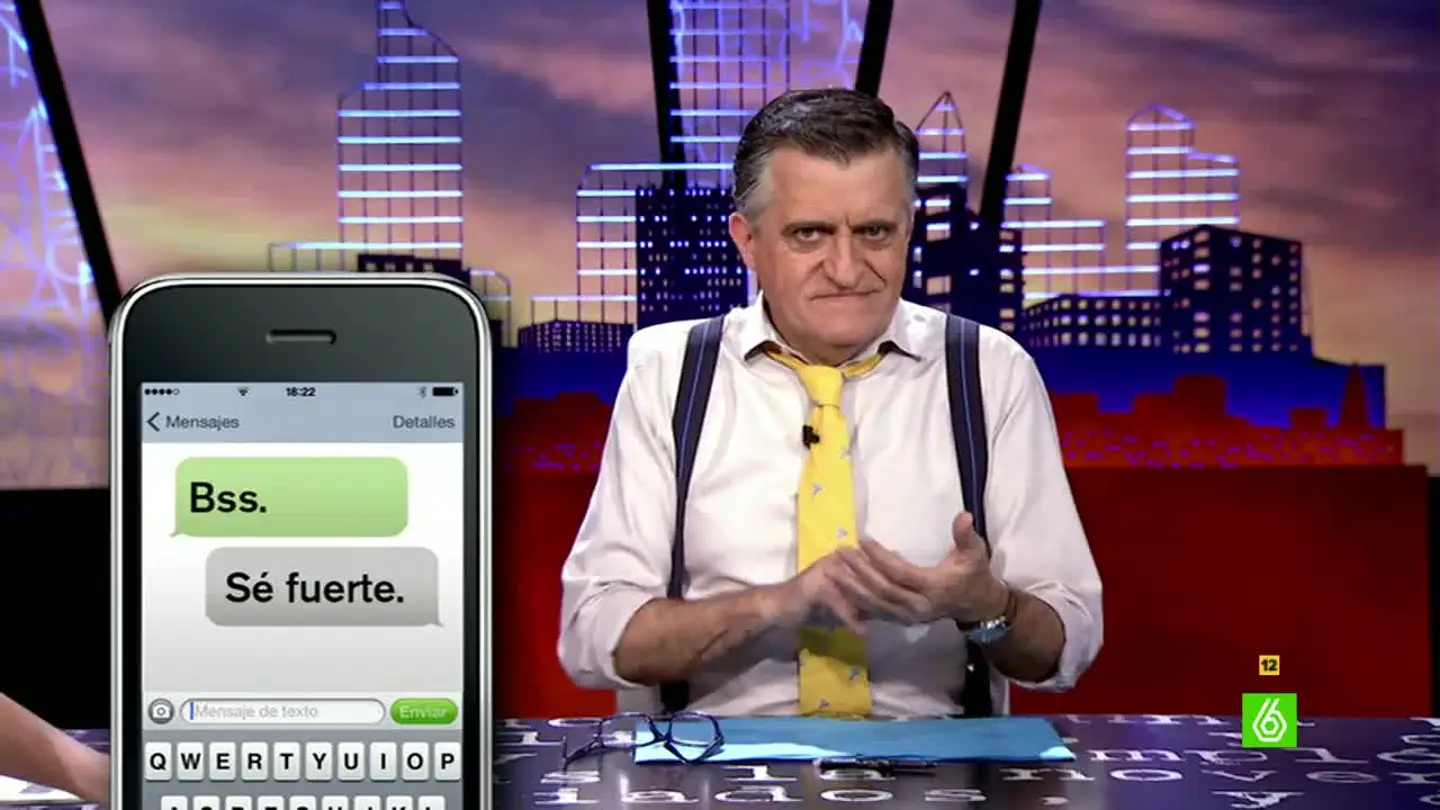 El gran Wyoming en el intermedio El gran Wyoming en el intermedio