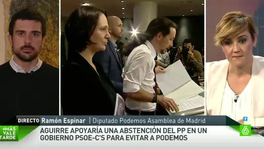 Ramón Espinar, diputado de Podemos en la Asamblea de Madrid Ramón Espinar, diputado de Podemos en la Asamblea de Madrid