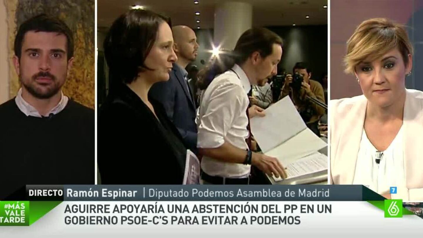 Ram&oacute;n Espinar, diputado de Podemos en la Asamblea de Madrid