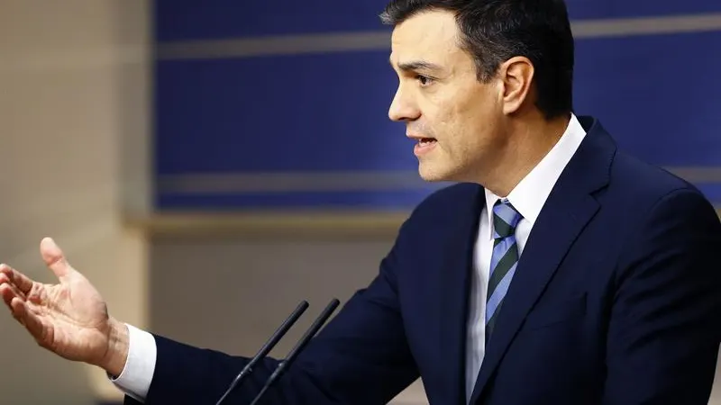 El secretario general del PSOE, Pedro Sánchez