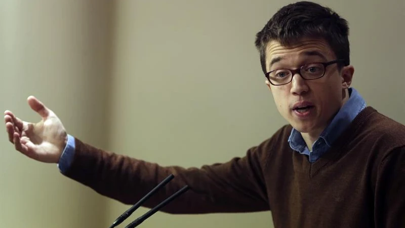 El portavoz de Podemos en el Congreso, Íñigo Errejón