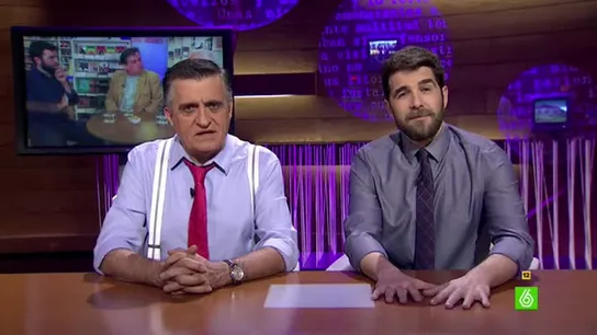 Gonzo y El Gran Wyoming, en El Intermedio Gonzo y El Gran Wyoming, en El Intermedio