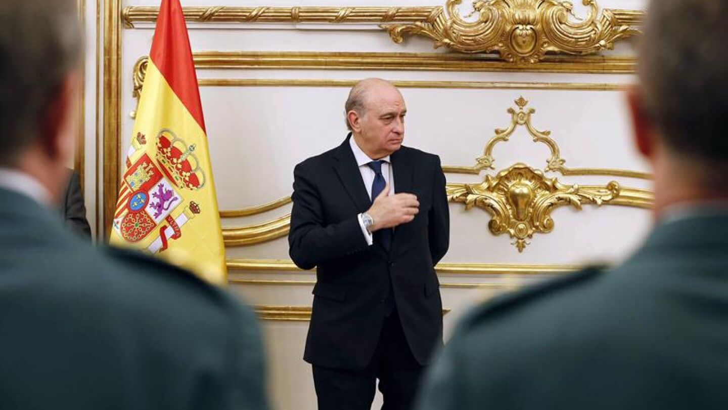 El ministro del Interior en funciones, Jorge Fern&aacute;ndez D&iacute;az