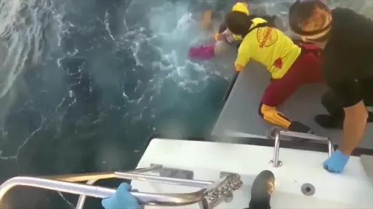 El rescate de un naufragio masivo El rescate de un naufragio masivo
