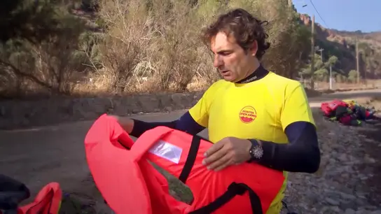 Los chalecos salvavidas de los refugiados Los chalecos salvavidas de los refugiados