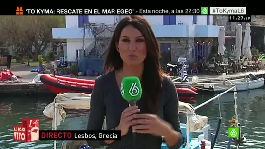 Saavedra en Lesbos Saavedra en Lesbos