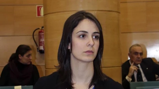 Rita Maestre en su declaración ante el juez Rita Maestre en su declaración ante el juez