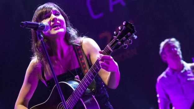 Imagen de Amaral en un concierto
