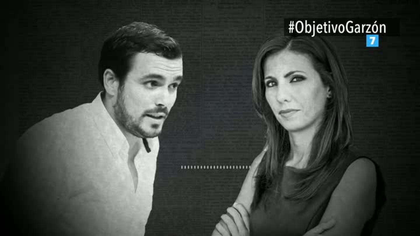 El Objetivo de Ana Pastor pregunta al l&iacute;der de Izquierda Unida, Alberto Garz&oacute;n