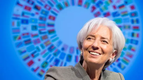 Christine Lagarde, en Washington, Estados Unidos Christine Lagarde, en Washington, Estados Unidos