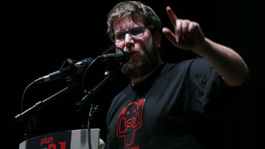 El eurodiputado de Podemos Miguel Urb&aacute;n