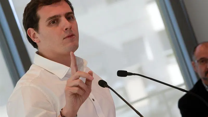 Albert Rivera, l&iacute;der de Ciudadanos