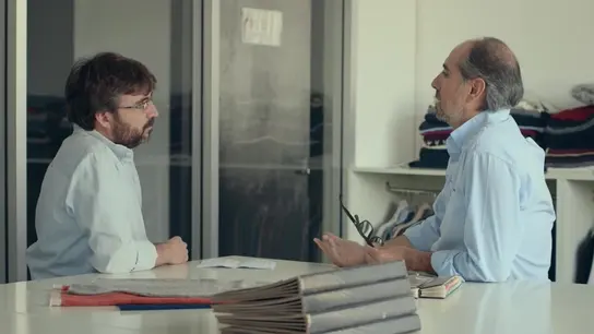 César Laborda, el gerente de Iberasia y Jordi Évole César Laborda, el gerente de Iberasia y Jordi Évole