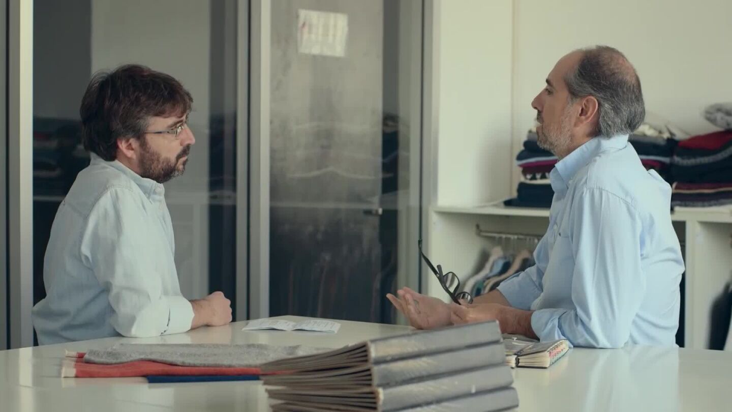 C&eacute;sar Laborda, el gerente de Iberasia y Jordi &Eacute;vole