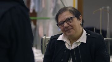 Pilar Rodríguez, exsocia de una cooperativa textil 
